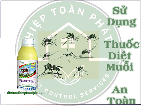 Sử dụng thuốc diệt muỗi an toàn và hiệu quả
